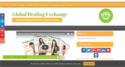Desktop Screenshot of globalhealingexchange.com